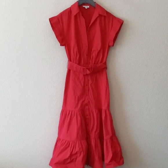 Lenu Ruffle Dress - Picture 2 of 8